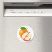 リンゴとオレンジ マグネット (インサイチュ (食洗機))