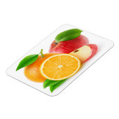 リンゴとオレンジ マグネット (左側)