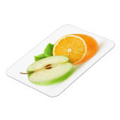 リンゴとオレンジ マグネット (左側)