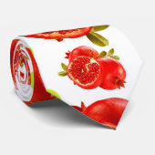 リンゴとザクロ ネクタイ (ロール)