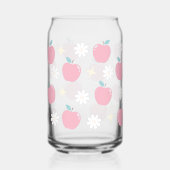 リンゴとデイジー ガラス缶 (左)