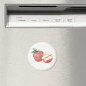 リンゴとハーフ マグネット (インサイチュ (食洗機))