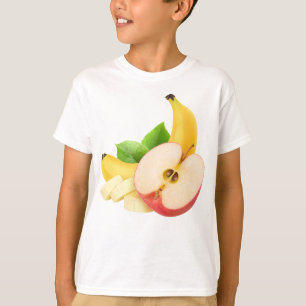 リンゴとバナナ Tシャツ