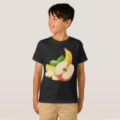 リンゴとバナナ Tシャツ (正面フル)