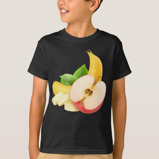 リンゴとバナナ Tシャツ (正面)
