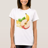 リンゴとバナナ Tシャツ (正面)