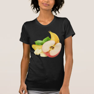 リンゴとバナナ Tシャツ