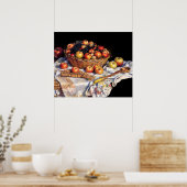 リンゴとブドウ ポスター (キッチン)