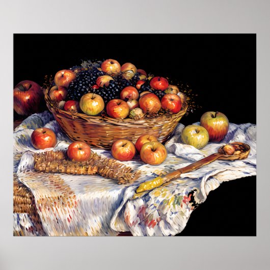 リンゴとブドウ ポスター (正面)