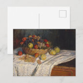 リンゴとブドウ ポストカード (正面/裏面)