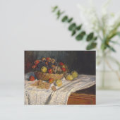 リンゴとブドウ ポストカード (スタンド正面)