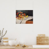 リンゴとブドウ(1879-1880)クロード・モネ ポスター (キッチン)