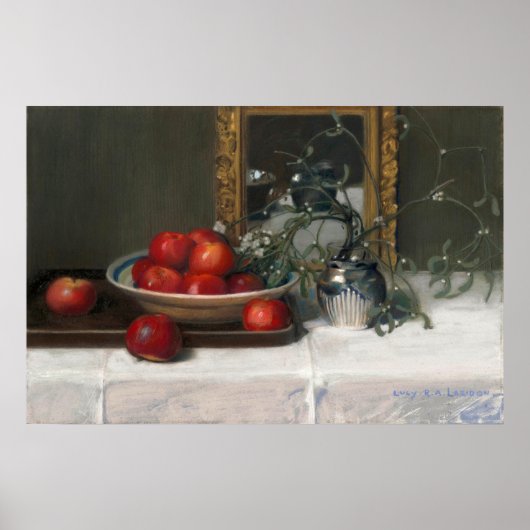 リンゴとヤドリギ | ルシー・R・A・ラリドン ポスター (正面)