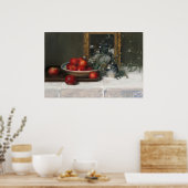 リンゴとヤドリギ | ルシー・R・A・ラリドン ポスター (キッチン)