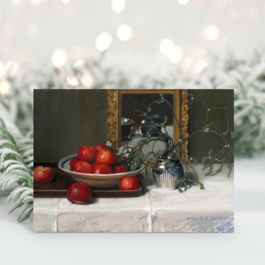 リンゴとワカメギ | ルシー・R・A・ラリドン カード