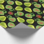 リンゴと梨の贈答用ラップ ラッピングペーパー (角)