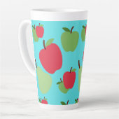 リンゴと梨 カフェラテマグ (左アングル)