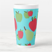 リンゴと梨 カフェラテマグ (正面)