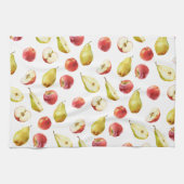 リンゴと梨 キッチンタオル (横)