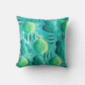 リンゴと梨 クッション (正面)