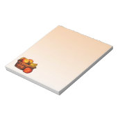 リンゴと梨 ノートパッド (回転)