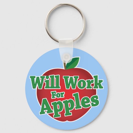 リンゴに効く キーホルダー (正面)