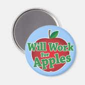 リンゴに効く マグネット (正面/裏面)