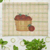 リンゴのキッチンタオルのバスケット キッチンタオル (折り畳み)