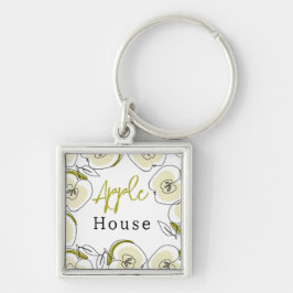 リンゴのキーチェーン。 キーホルダー