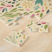 リンゴのドップレーリーウサギとニンジンのバスケット ジグソーパズル (側面)