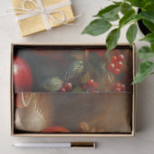 リンゴのバスケット絵を描・スティルライフ 薄葉紙 (ギフト)