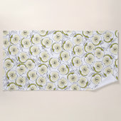 リンゴのビーチタオル。 ビーチタオル (正面)