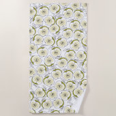 リンゴのビーチタオル。 ビーチタオル (正面)