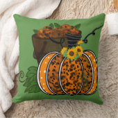 リンゴのペールオレンジカボチャ クッション (ブランケット)