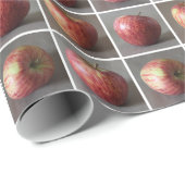 リンゴのモザイク ラッピングペーパー (ロールコーナー)