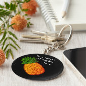 リンゴの世界でパイナップルになれ！ キーホルダー (側面)