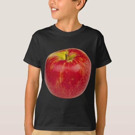 リンゴの健康な果実 Tシャツ (正面)