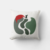 "リンゴの分割" クッション (正面)