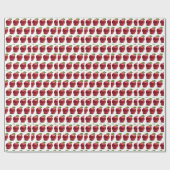 リンゴの包み紙で言う ラッピングペーパー (フラット)