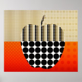 リンゴの印象 ポスター (正面)