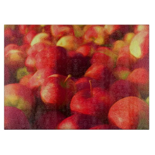 リンゴの収穫 カッティングボード (正面)