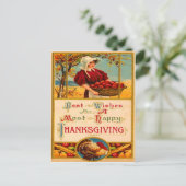 リンゴの収穫 ポストカード (スタンド正面)