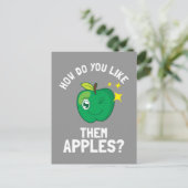 リンゴの好み ポストカード (スタンド正面)