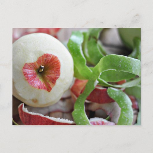 リンゴの愛 ポストカード (正面)