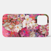 リンゴの木に花が咲絵画き混ぜた媒体は Case-Mate iPhoneケース (裏面 (横))