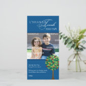 リンゴの木のロシュ・ハシャナ・フォトカード シーズンカード (スタンド正面)