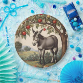 リンゴの木の下のヴィンテージ ペーパープレート (パーティー)