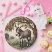 リンゴの木の下のヴィンテージ ペーパープレート (パーティー)