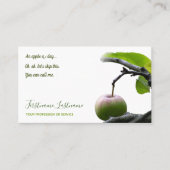 リンゴの木の医者のオフィス医療センター 名刺 (正面)