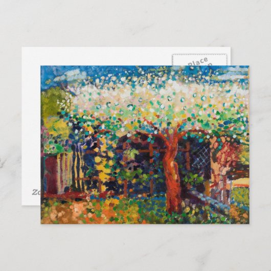 リンゴの木の花 ポストカード (正面/裏面)